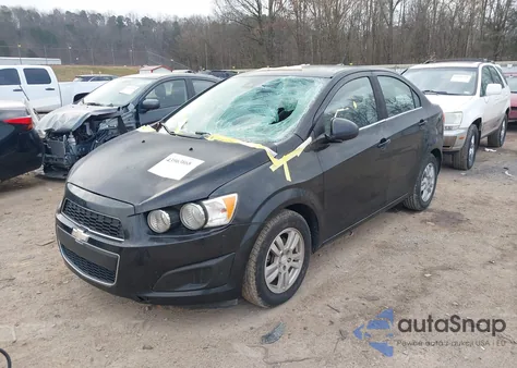 2014 Chevrolet Sonic Lt Auto из США, поврежденный, VIN 1G1JC5SB6E4235518